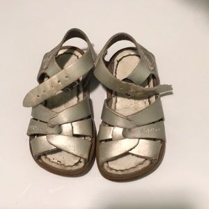 *BOGO SALE* Salt water silver toddler sandals